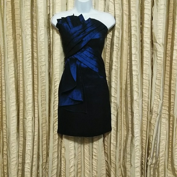 Romeo & Juliet Strapless Blue Dress – Size Small, Curated by Divas & Queens - Picture 4 of 7